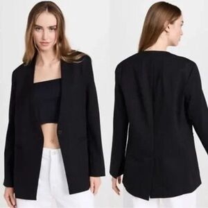 Spanx The Perfect Collarless Blazer Black Size M & XL